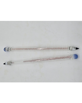 Glass Dab Tool w/ Pencil Design 5.5" (each)