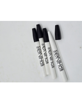 White Rhino Ceramic Dab Straw (each)