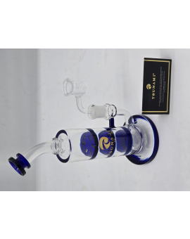 Tsunami Concentrate Rig Double Honeycomb Turbine 8″
