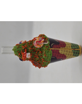 Glass Ice Cream Hand Pipe