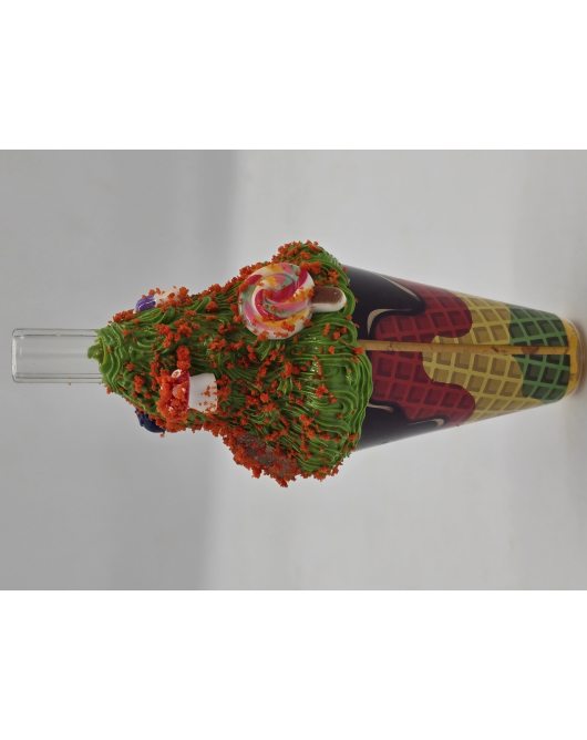 Glass Ice Cream Hand Pipe