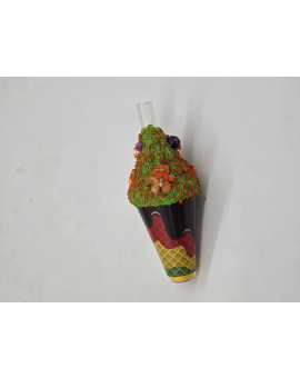 Glass Ice Cream Hand Pipe