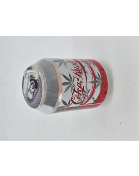 4.5" Can Glass Hand Pipe - Coka