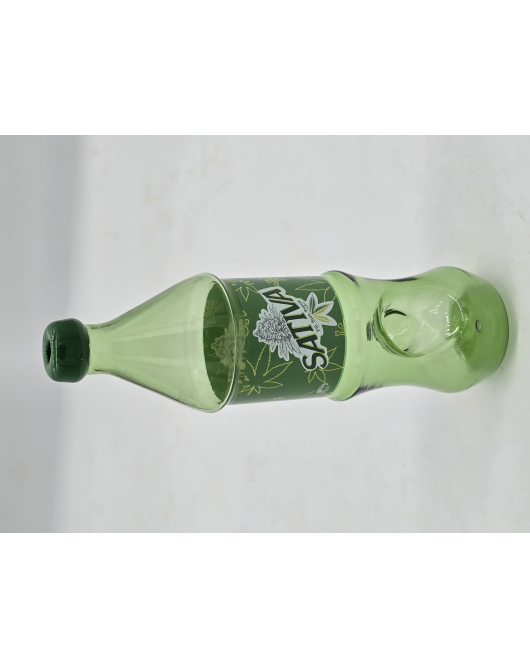 4.5" Bottle Glass Hand Pipe