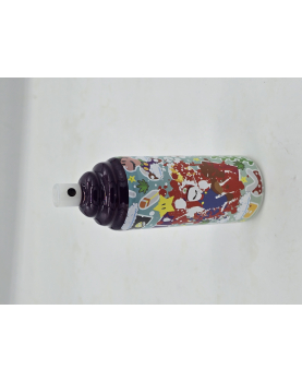 4.5" Spray Can Glass Hand Pipe - Character