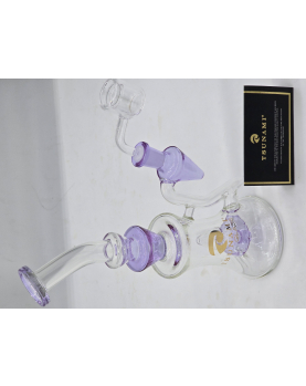 Tsunami Concentrate Rig Shower Head Pyramid 10″