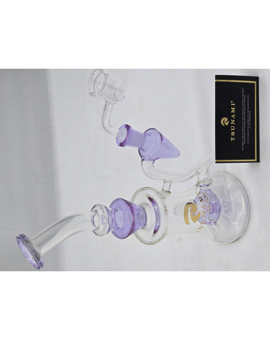 Tsunami Concentrate Rig Shower Head Pyramid 10″