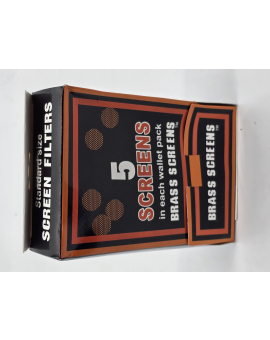 Pipe Screens Box - Gold (Brass)