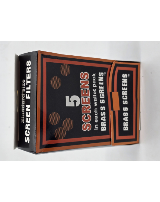 Pipe Screens Box - Gold (Brass)