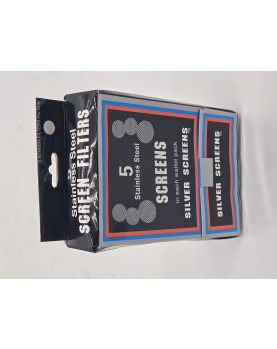 Pipe Screens Box - Silver (Steel)