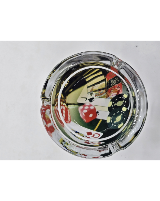 Round Glass Ashtray
