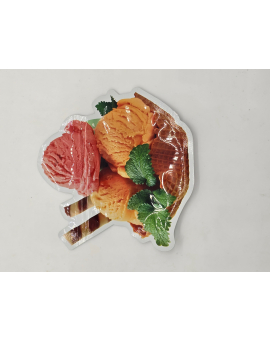 Smell-Proof Designer Zip Bags, 3.5G (10 Pcs) Ice Cream