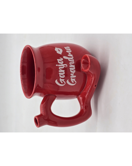 Ganja Grandma Ceramic Pipe Mug