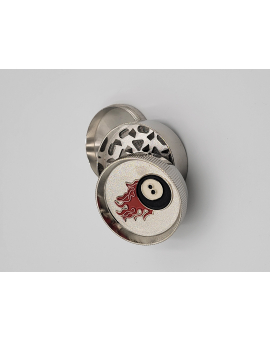 4pt AL Grinder - Flaming 8-Ball