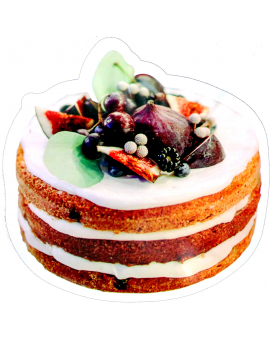 Smell-Proof Designer Zip Bags, 3.5G  (10 Pcs) - Cake