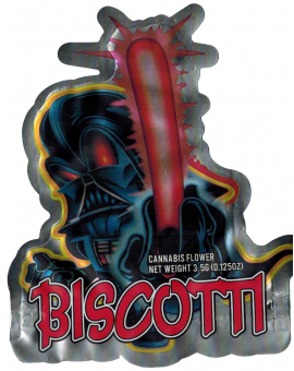 Smell-Proof Designer Zip Bags, 3.5G (10 Pcs) - Biscotti