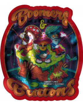 Smell-Proof Designer Zip Bags, 3.5G (10 Pcs) - Boomers