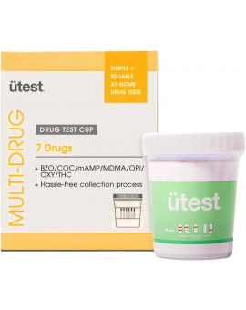 Utest+ Drug Test, All-In-One - 7 Panel