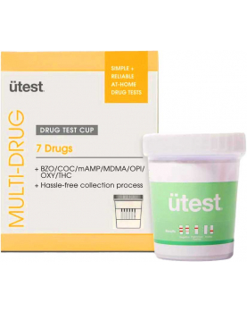 Utest+ Drug Test, All-In-One - 7 Panel