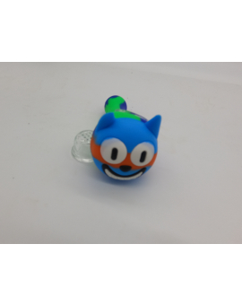 animated cat silicone pipe
