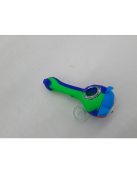 animated cat silicone pipe