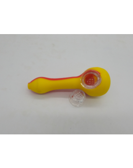 smiley face silicone pipe