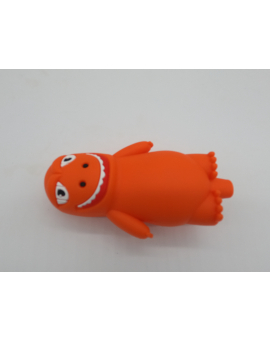 orange character Silicone Pipe