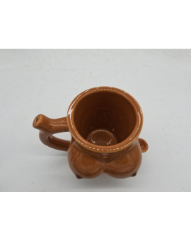 boobs ceramic pipe mug