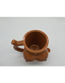 boobs ceramic pipe mug