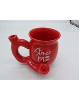 Stoner Mom Ceramic Pipe Mug