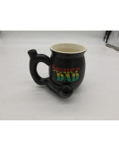 Stoner Dad Rasta Ceramic PIpe Mug