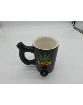 Ganja Grandpa Ceramic Pipe Mug