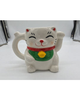Cat Ceramic Pipe Mug
