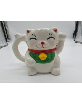 Cat Ceramic Pipe Mug