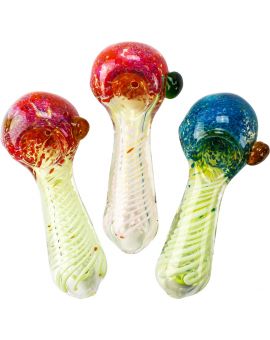 4" HEAVY Frit + SLYME Pipe (1pc)