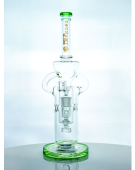 Tsunami Concentrate Rig Shower Head Swiss Recycler (13”)