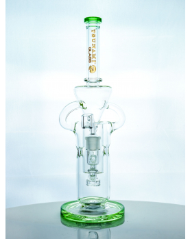 Tsunami Concentrate Rig Shower Head Swiss Recycler (13”)