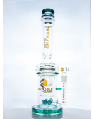 BUTTON DOUBLE HONEY COMB HEART PERC 16