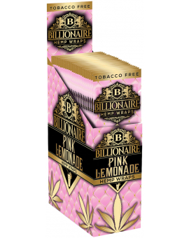 Billionaire Hemp Wraps 1pk- Pink Lemonade