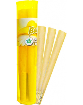 Tasty Puff Flavored Cone - Banana