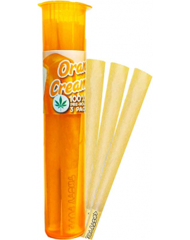 Tasty Puff Flavored Cones- Orange Creamsicle