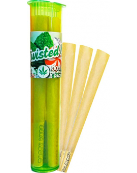 Tasty Puff Flavored Cones- Twisted Mint