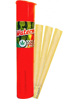 Tasty Puff Flavored Cones - Watermelon