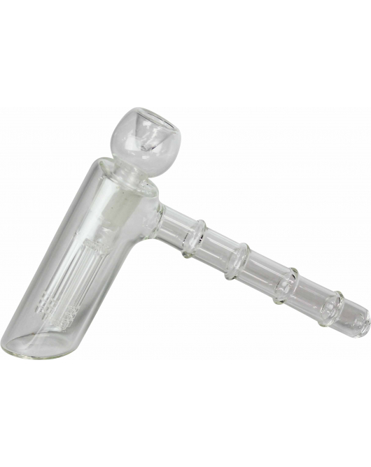 Glass Hammer Bubbler Pipe 6 Tree Arm Percolator