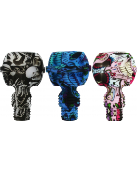 2-in-1 Printed Silicone Bowl (14mm and 19mm Combo) (1pc)