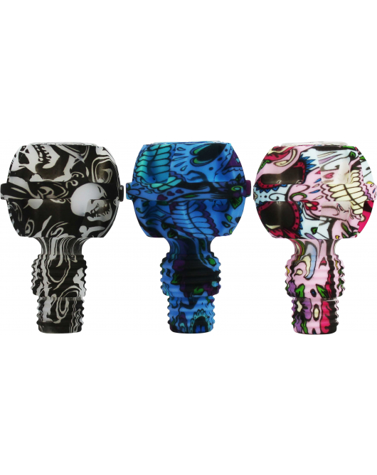 2-in-1 Printed Silicone Bowl (14mm and 19mm Combo) (1pc)