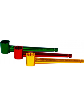 4" Metal Pipe, Assorted Colors (1pc)