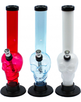 8" Acrylic Skull Design (1pc)